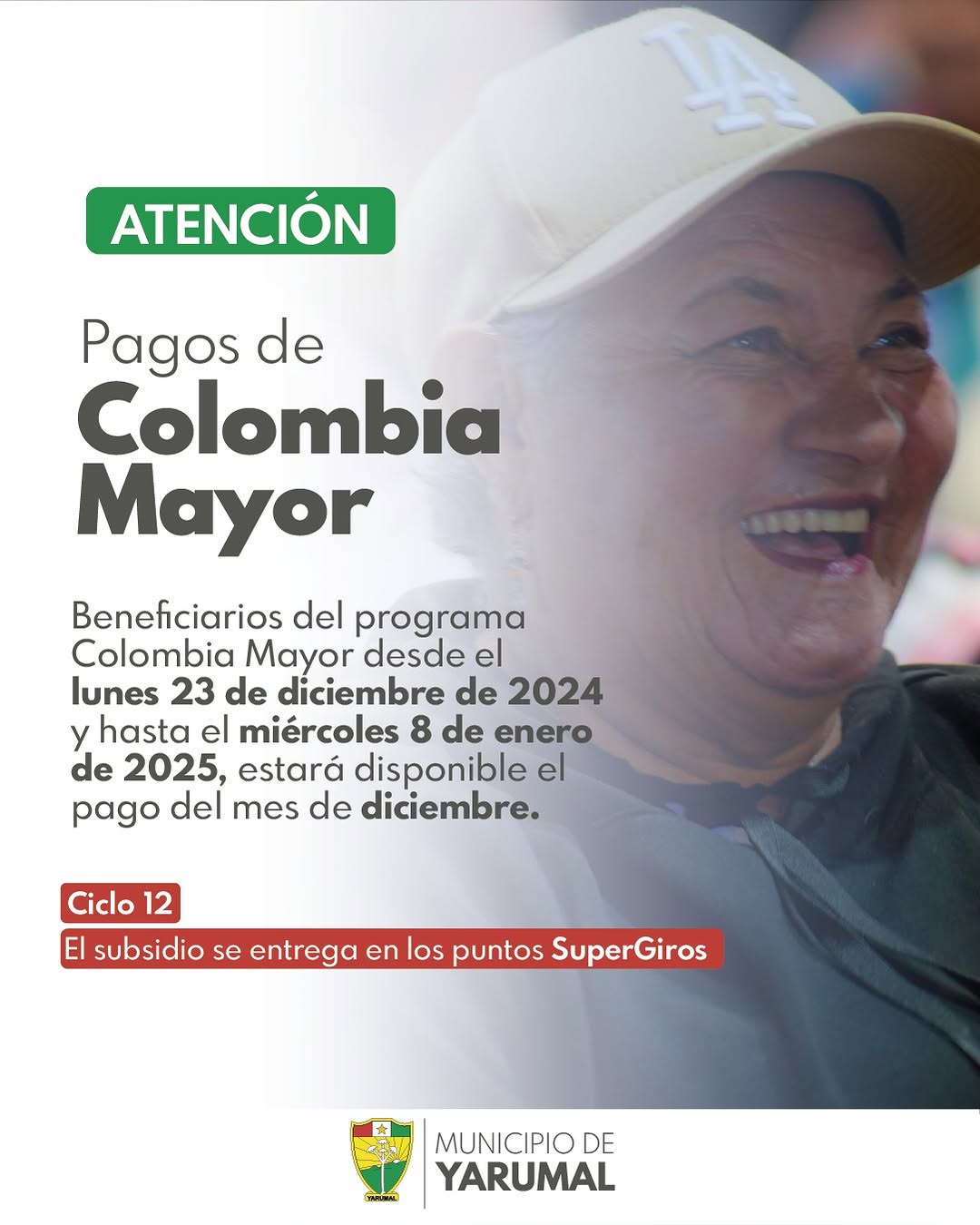 Pagos Colombia Mayor