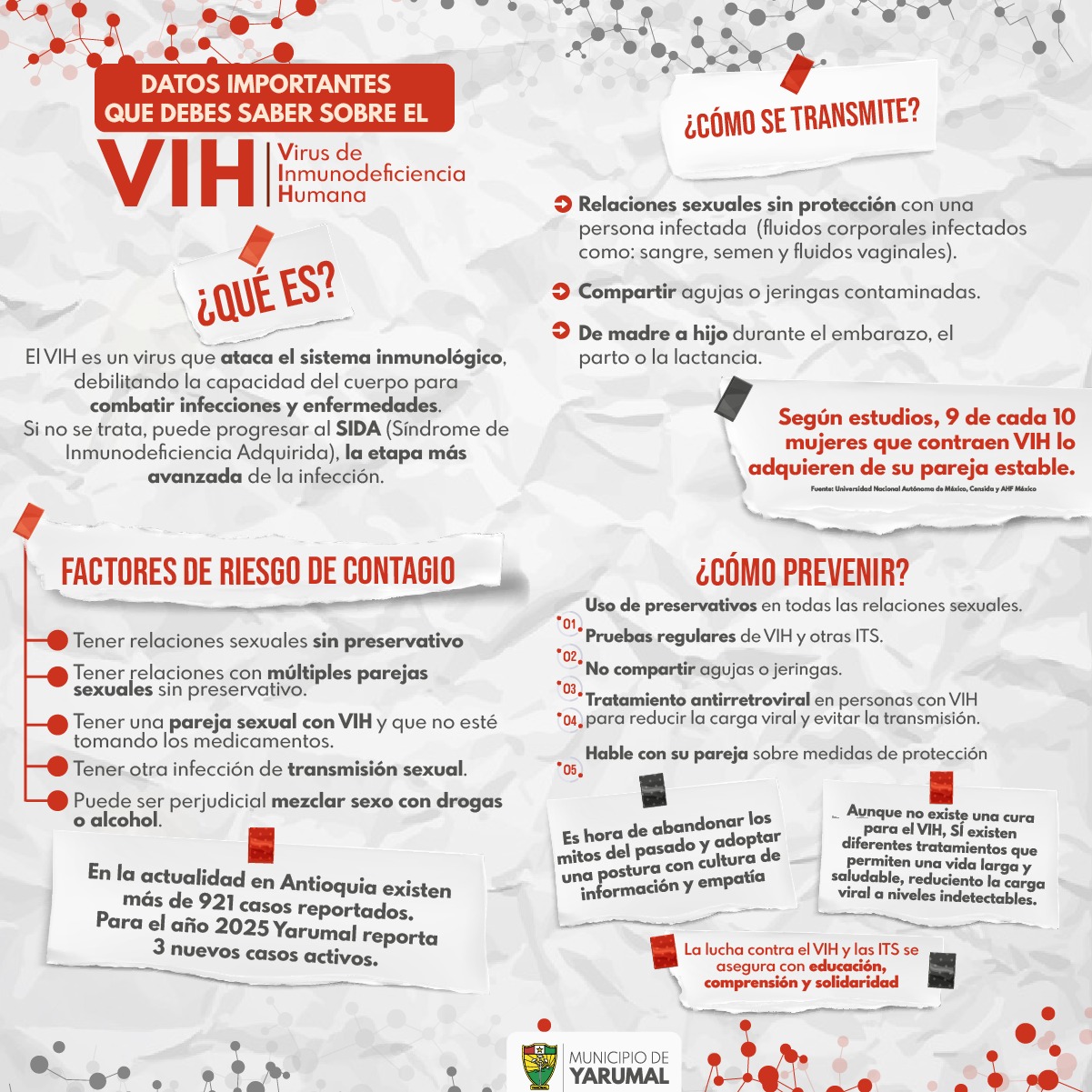 Educación, Empatía y Prevención: Claves para Abordar el VIH 📝🌍